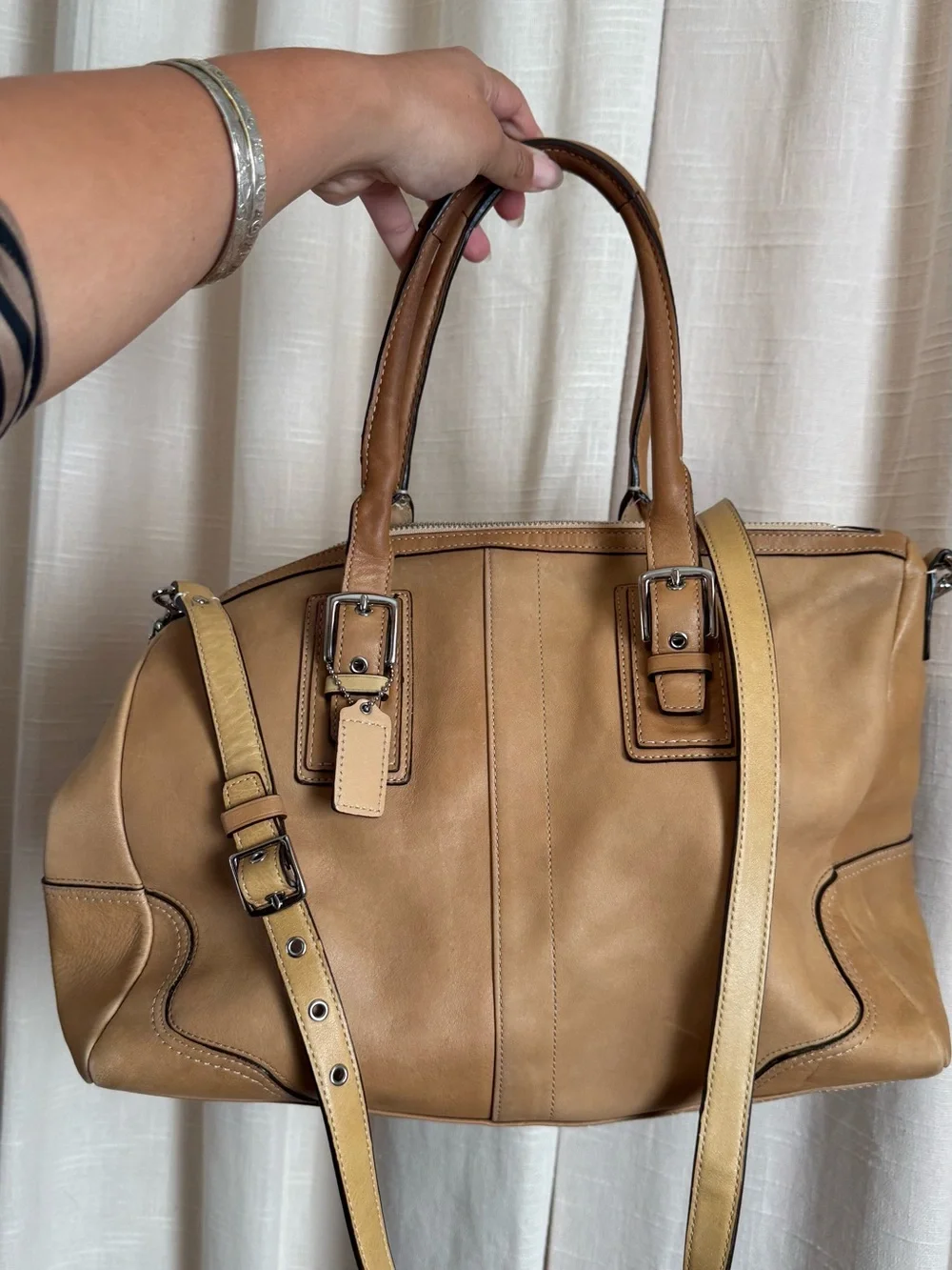 Coach shoulder satchel